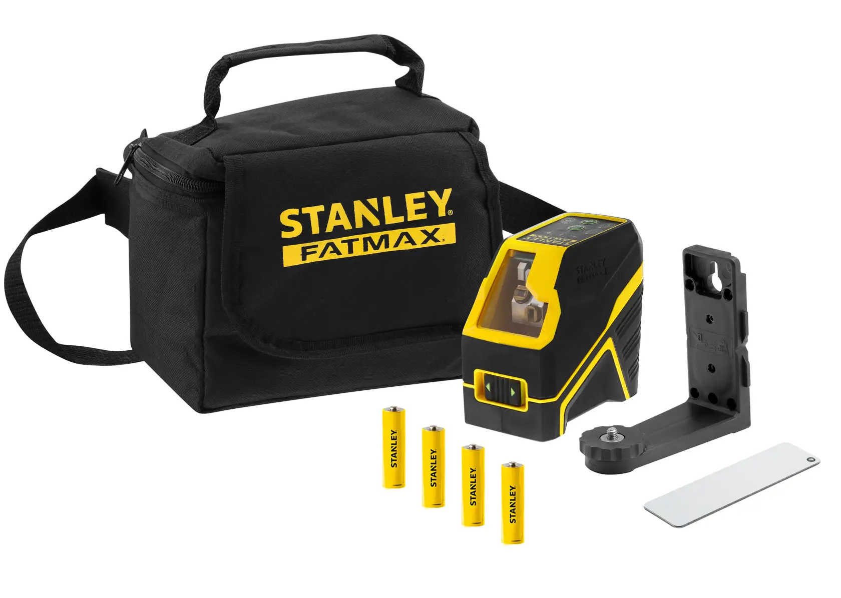 Livella laser a croce FATMAX® con batterie alkaline - raggio verde