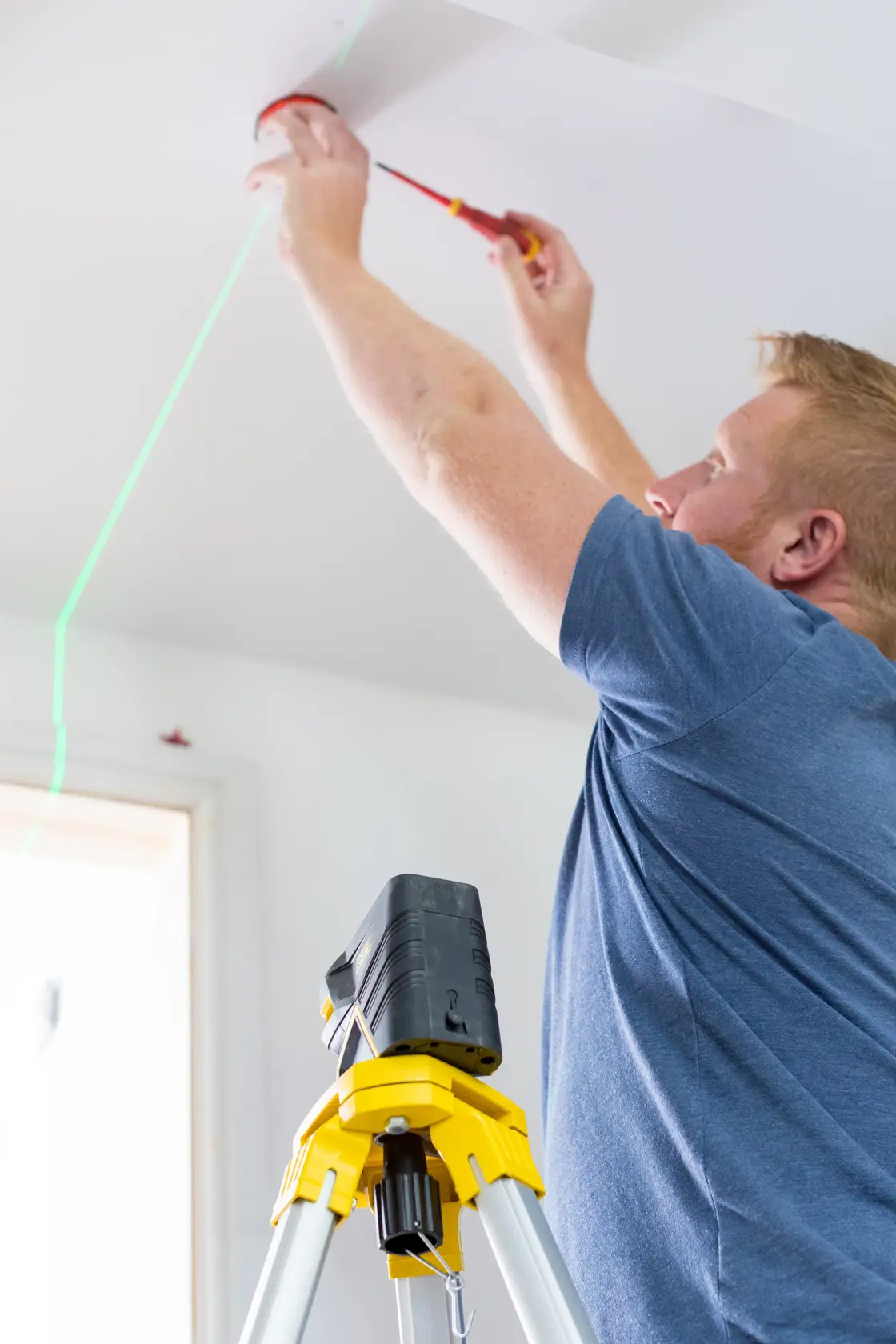 Livella laser al litio a croce + 5 punti FATMAX® SCGi-P5 - raggio verde