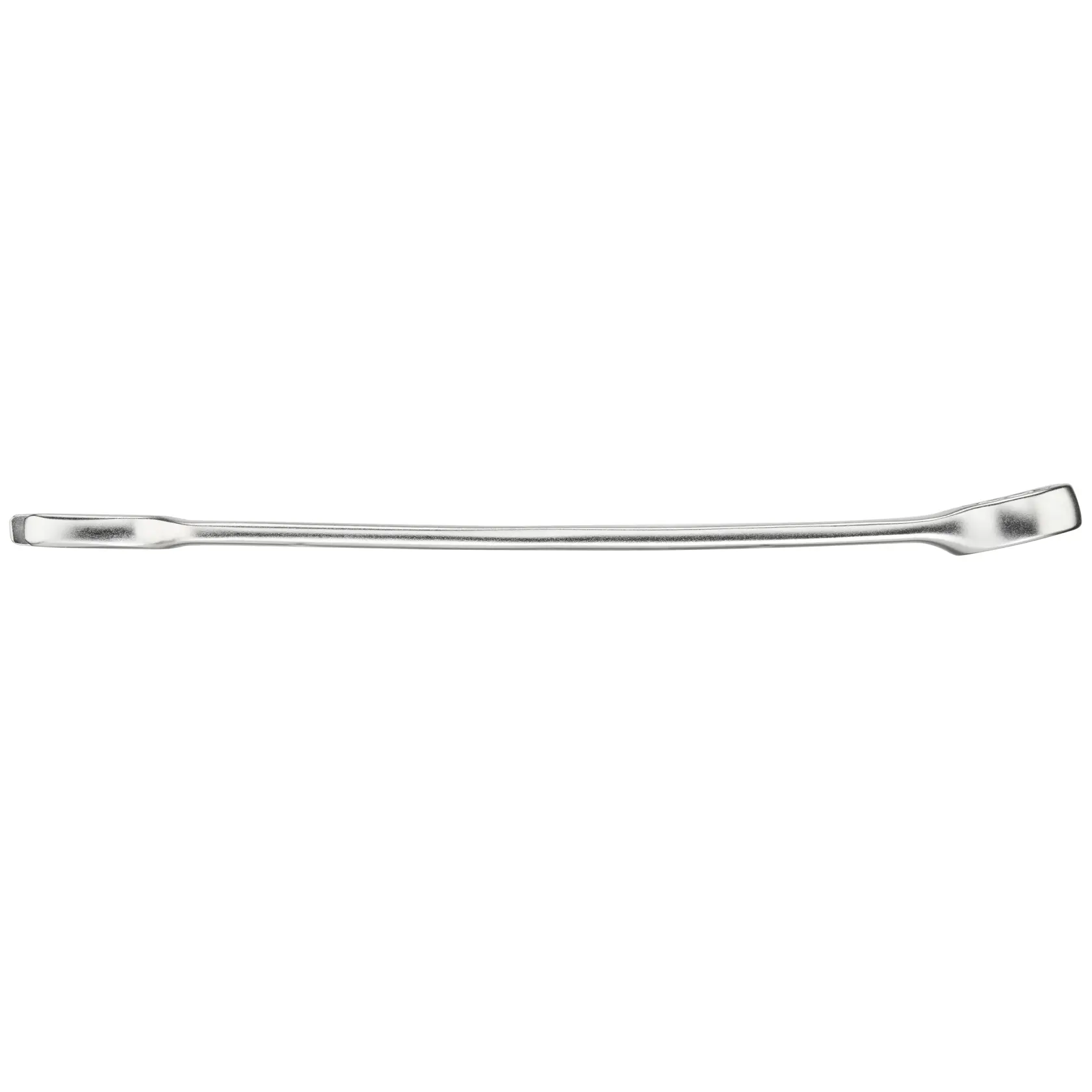 STANLEY FMMT13041-0 barra piatta cromata, angolo laterale su sfondo bianco