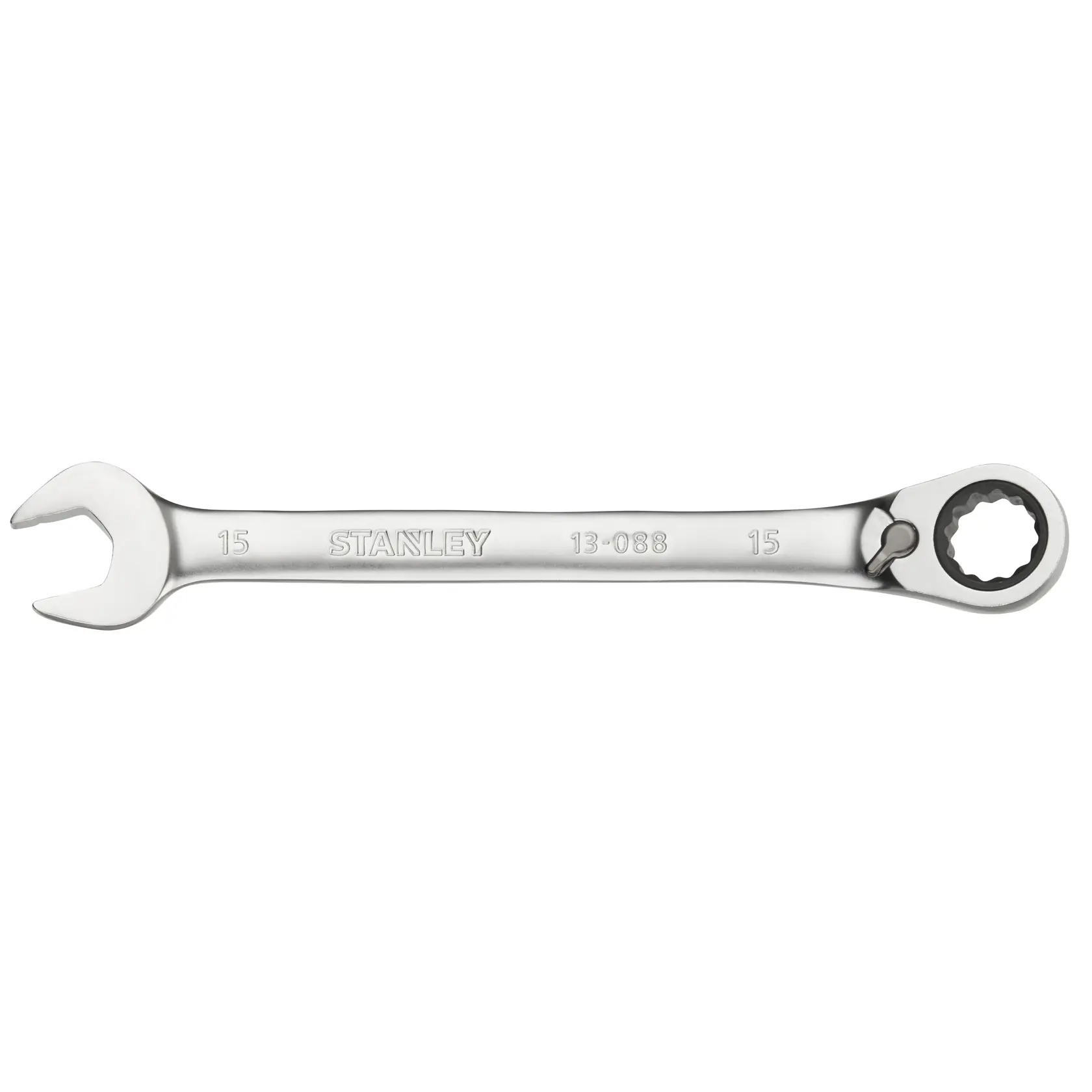 Chiave a cricchetto reversibile antiscivolo 15 mm