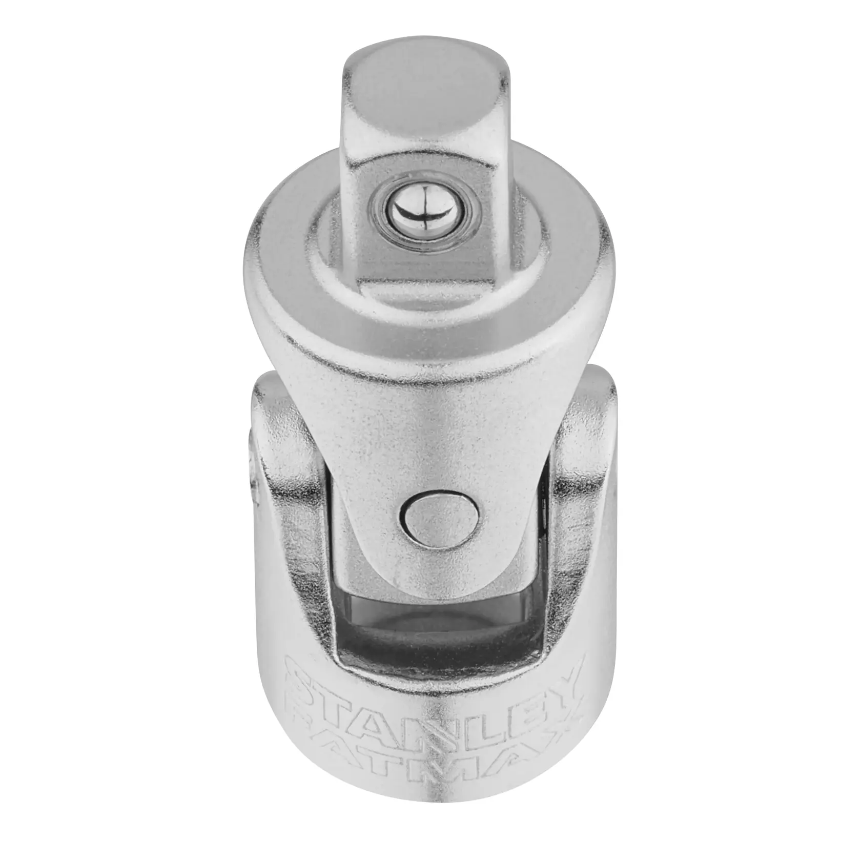 STANLEY FMMT18008-0 giunto universale per bussole, argento, vista frontale su sfondo bianco.