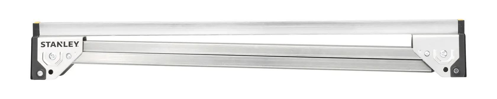 STANLEY STST81337-1 guida in alluminio, vista dall’alto, finitura argento.